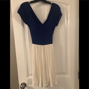 Ballet style wrap dress